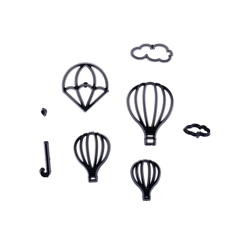 Пластиковые формы для торта, помадки, набор формочек для печенья, украшения для выпечки, инструменты, музыкальная нота, семья, Йога, бег, животные, воздушный шар - Цвет: 169