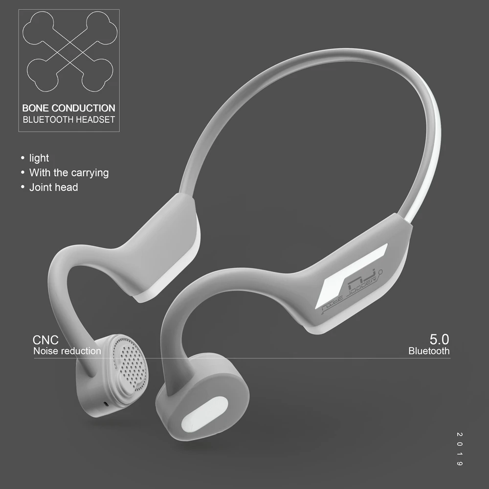 J31 Wireless Bluetooth 5.0 Bone Conduction Earphone Ourdoor Sport Headset Smart Noise Reduction Sport Headphones With Microphone J31 Wireless Bluetooth 5.0 Bone Conduction Earphone Ourdoor Sport Headset Smart Noise Reduction Sport Headphones With Microphone