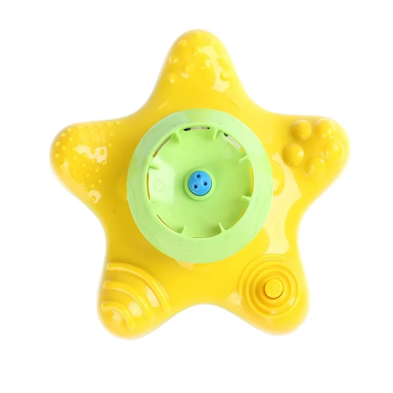 Детские игрушки для ванной распылитель воды Детская электрическая индукционная игрушка подвижная Морская звезда