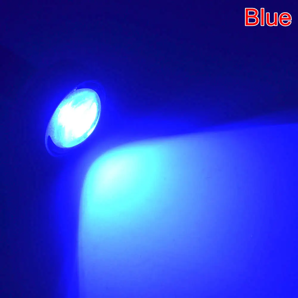 Blue 2X23 мм светильник с орлиным глазом 9 Вт dc 12 В Светодиодный дневной ходовой резервный Aoto мотор парковочные сигнальные лампы Водонепроницаемый противотуманный светильник - Испускаемый цвет: Blue