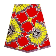 Veritable Wax High Quality Ankara Nigerian African Real Dutch Wax Fabric Cotton Fabric Print Sewing Fabric For Women