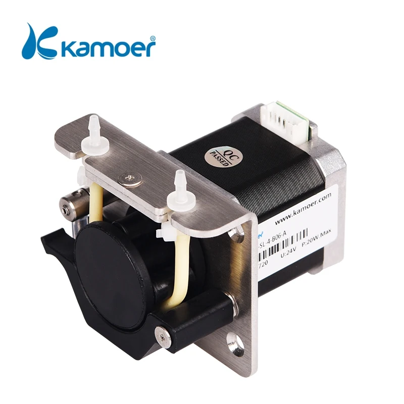 Насос Kamoer KCS PLUS mini peristaltic pumpwater с высокой точностью и шаговым двигателем (установка