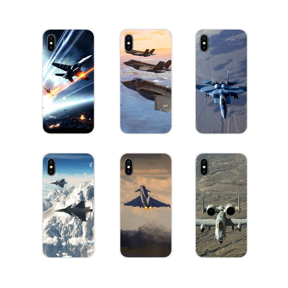 Accessories Phone Case Covers fashion Fighter Jets plane For Samsung A10 A30 A40 A50 A60 A70 Galaxy S2 Note 2 3 Grand Core Prime | Мобильные
