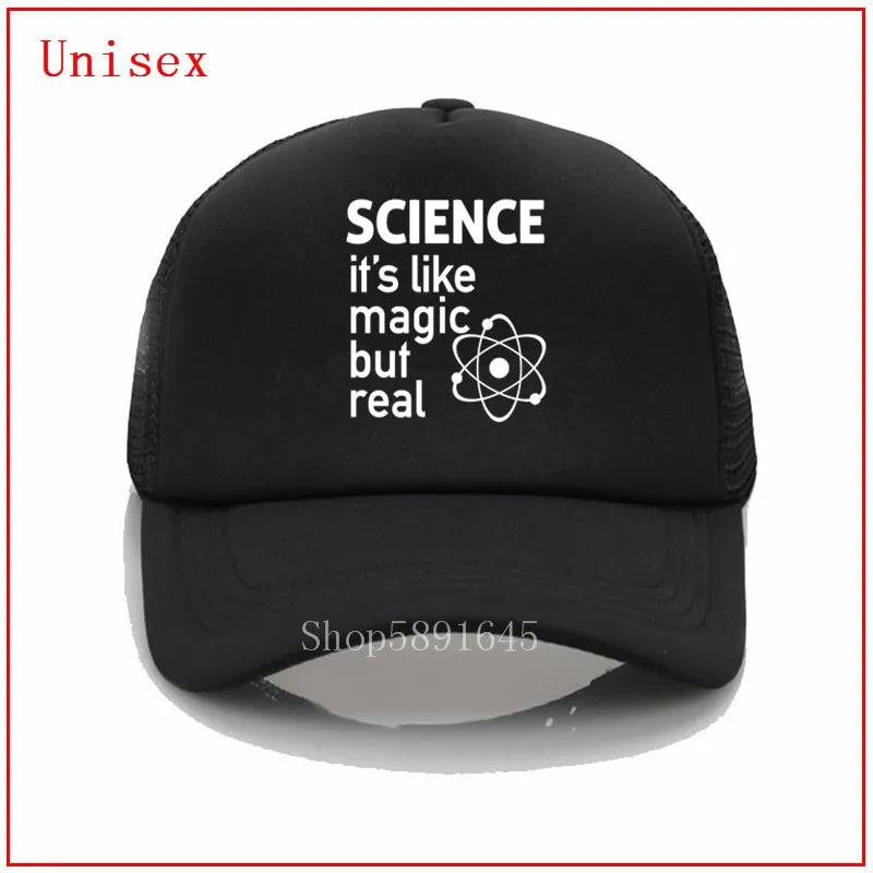 SCIENCE It is Like Magic но настоящая белая бейсбольная кепка с принтом мужская летняя