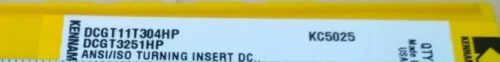 10 шт. KENNAMETAL твердосплавная вставка DCGT11T304HP KC5025