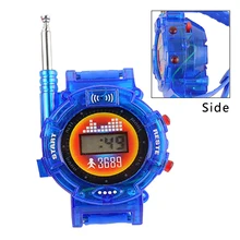 2 шт Портативные детские наручные часы большой диапазон случайных цветов прочная Радиотелефонная связь уличная умная Интерактивная детская игрушка