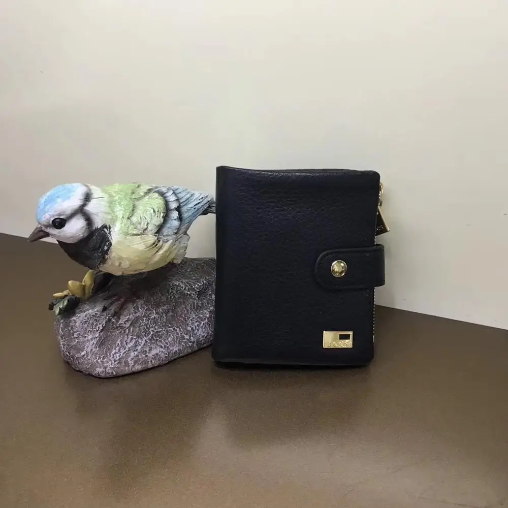 JCCS Genuine Leather Designer Wallets famous brand Women Wallet Fashion money bag Pocket ladies Short Purse JS1043A