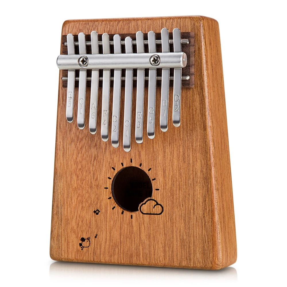 17 клавиш Kalimba большой палец пианино игрушки высокого качества дерево красного дерева тела музыкальный инструмент с обучения книга Мелодия молоток для начинающих