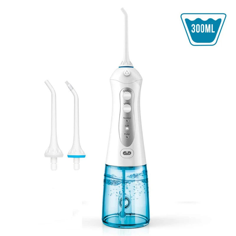 

Xiaowei W1 300ML Portable Wireless Electric Oral Irrigator Dental Water Flosser Water Toothpick Normal Soft Pulse Three Mode