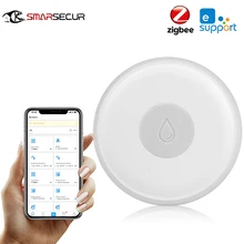 Ewelink Zigbee maison intelligente capteur de fuite d'eau sans fil détecteur d'inondation alerte de fuite d'eau alarme de débordement APP télécommande