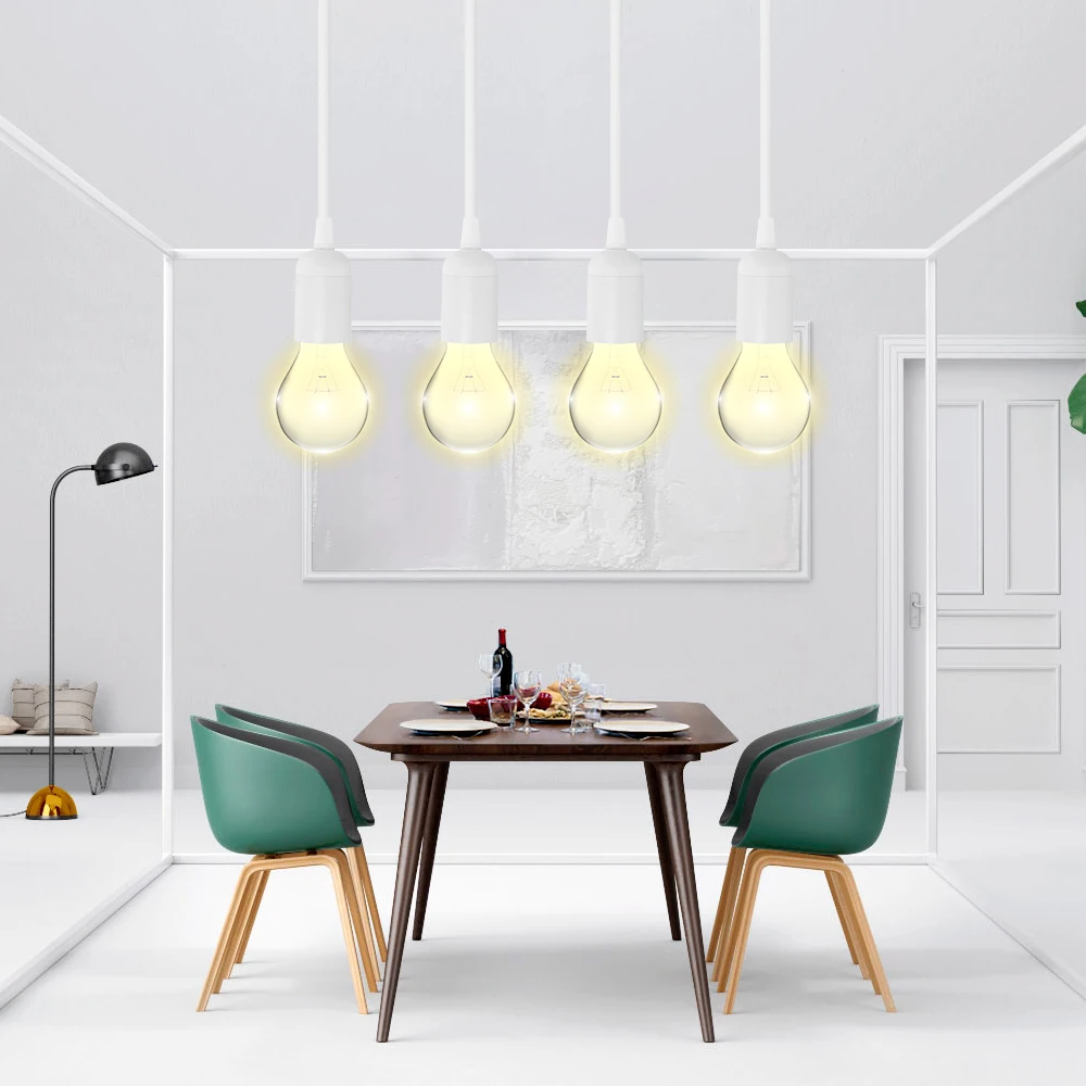 

Hot Chandelier with Line Lamp American Standard Plug Power Cord with Switch Chandelier Large Screw Lamp Holder