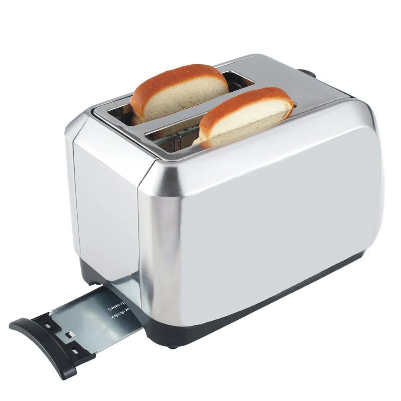 Stainless Steel Single/Double Side Bread Baking Oven Machine 2 Slot  Electric Toaster Automatic Breakfast Toast Sandwich Maker EF