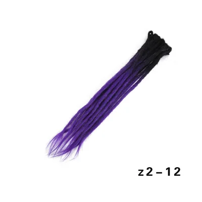 LISI волосы, 72 цвета, розовый, красный, 20 дюймов, мягкие, Омбре, ручная работа, плетение волос для redeft, Синтетические Искусственные волосы для наращивания для женщин - Цвет: #18