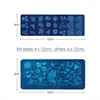 Lace Flower Animal Nail Stamping Plates Marble Image Stamp Templates Geometric Printing Stencil Tools 4