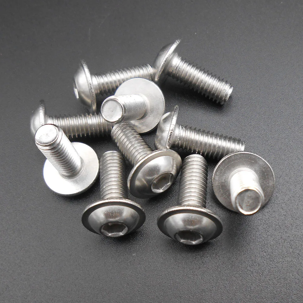 12pcs Titanium M2//2.5//3//4//5 x 5-20mm Hexagon Socket Round Head Cap Screw Bolts