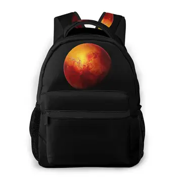 

Planet Mars New Pattern knapsack Frozen Planet Teens Books Backpack