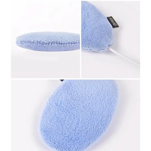 Kézmelegítő Újratöltés Eltávolítható Plüss Zseb Biztonságos Mini Usi Elektromos Tél - Image 4