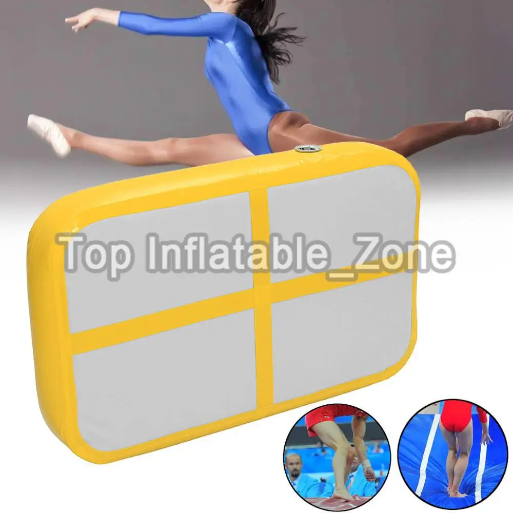 Double Wall Fabric Air Block For Gymnastics 1M*0.6M Air Track Floor Mattress Mini Size Tumbling Floor Yoga Gym Mat For Kids 3