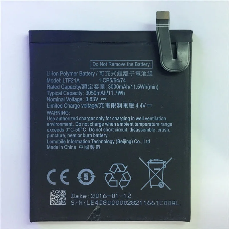 LTH21A 3000mAh Battery For LeEco Letv Le Phone Le MAX 2/5.7inch/X821