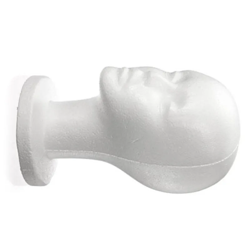 Female Mannequins Foam Mannequin Head Display Stand For Wig Glasses Hat