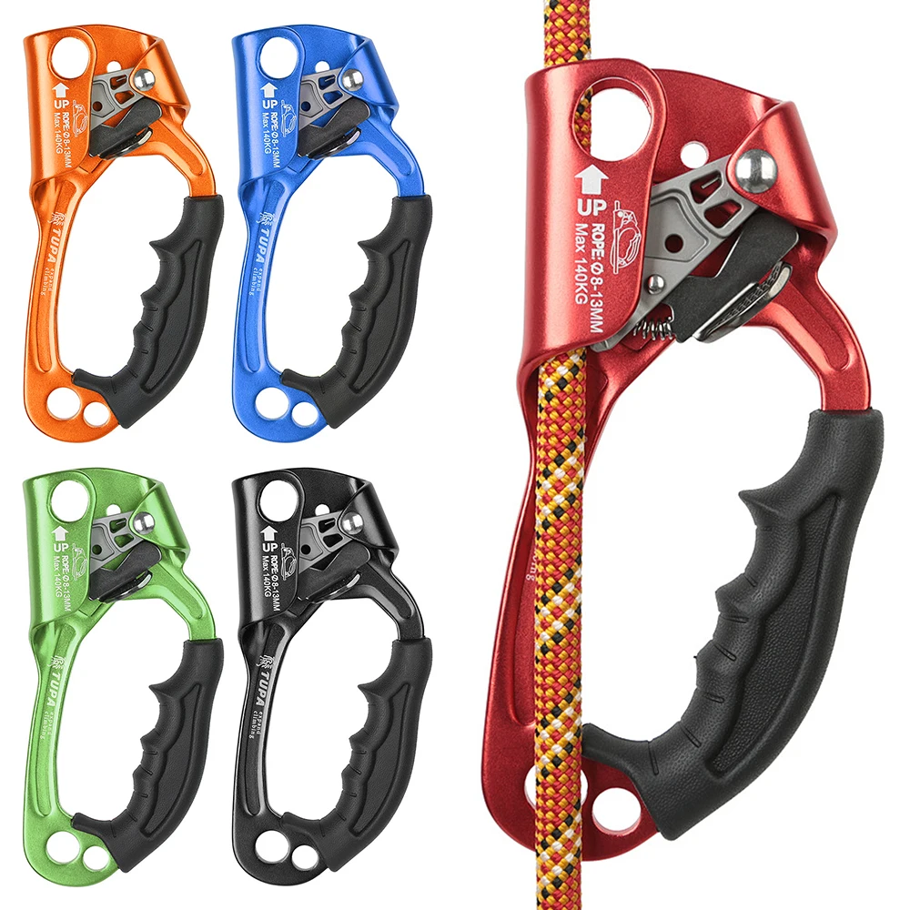 Climbing Caving Rappelling Rescue Chest Ascender Riser 8-13mm Rope Access 