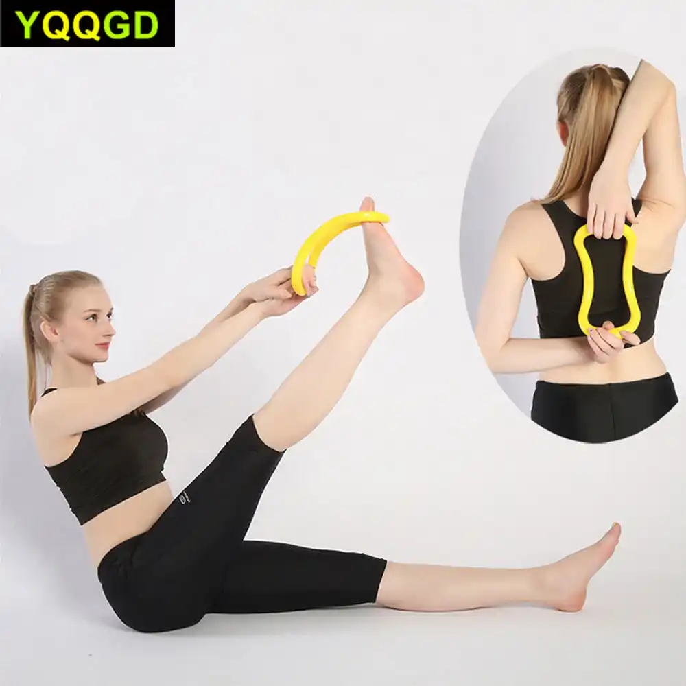 1個ヨガリング ピラティスリングエクササイズフィットネス ふくらはぎのマッサージ ピラティスフィットネスサークルトレーニングレジスタンスサポートツール ボディ整形マッサージ機器 Aliexpress