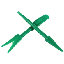 4 шт. пластиковые садовые инструменты набор домашнего использования Widger Dibber Seed Sower трансплантатор Мини завод рыхление почвы руководство копать отверстие сеялки