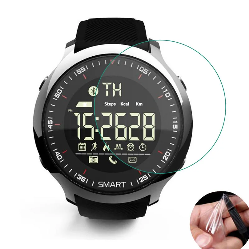 

3pcs Soft Protective Film Guard For LOKMAT MK18 Bluetooth Smart Watch Digital Smartwatch Screen Protector Cover (Not Glass)