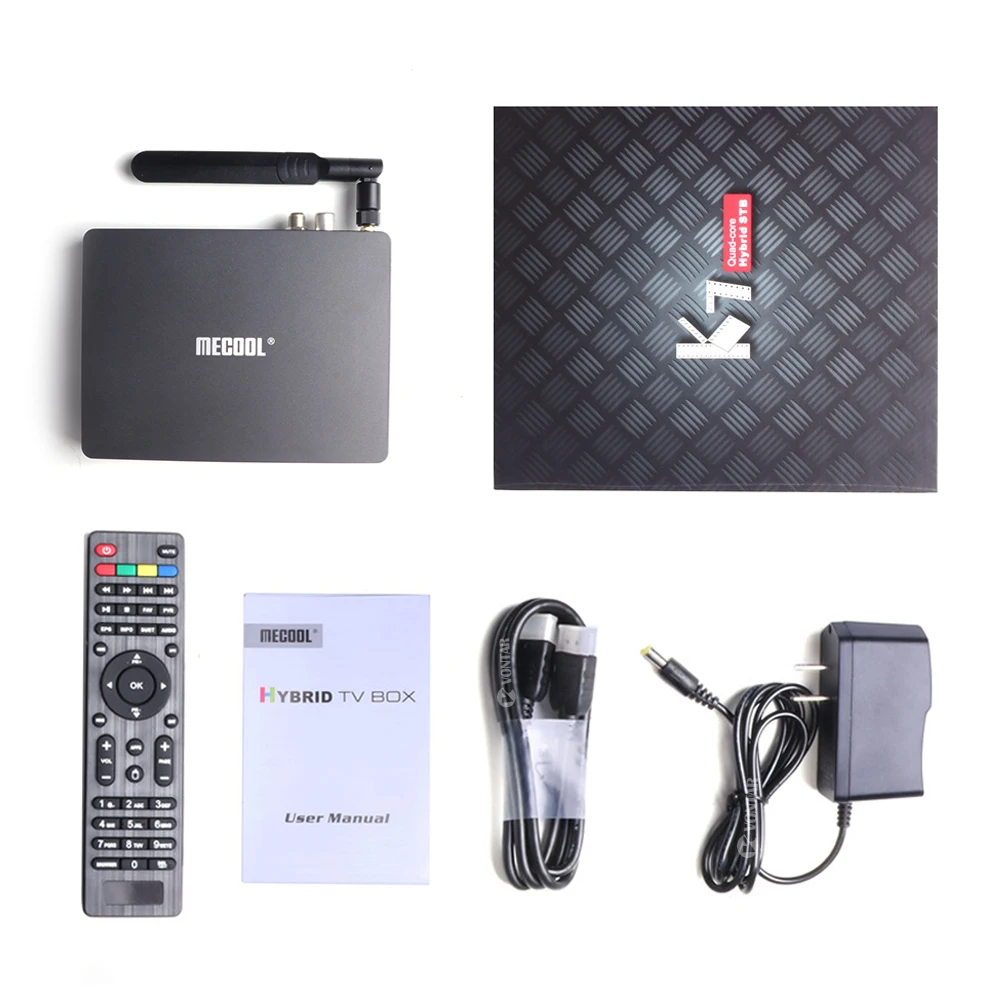 ТВ приставка Mecool K7 Smart Android 9 0 DVB T2/S2/C Amlogic S905X2 четырехъядерный процессор 4 Гб DDR4 64 4K