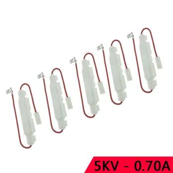 

5pcs 5KV 0.7A 700mA Microwave Oven High Voltage Fuses Fuse Holder Microwave Accessories Parts for PANASONIC LG Samsung