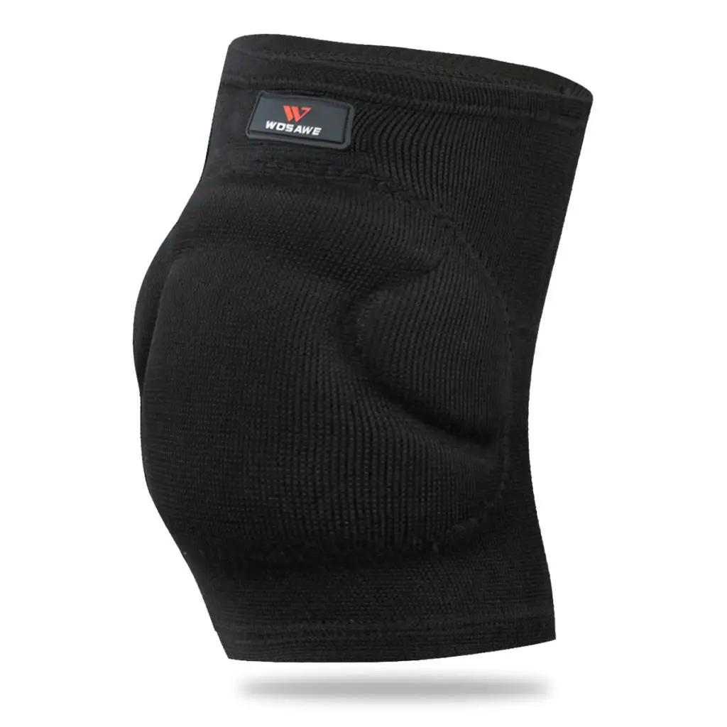 Unisex Knee Brace Support Compression Sleeves, Breathable Leg Wraps Pads for Running, Basketball, Running, Workout Black