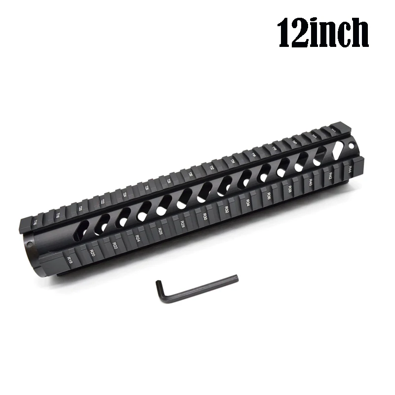 Totrait 4 7 10 12 15 дюймов M4 M16 AR15 бесплатно поплавок Quad Rail Picatinny Handguard стандартный карабин. 223 5,56 страйкбол охотничьи винтовки