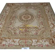 Шерсть французский Обюссон ковер древнее гардебро с французским класса люкс Горо шторы прямоугольник Восточный