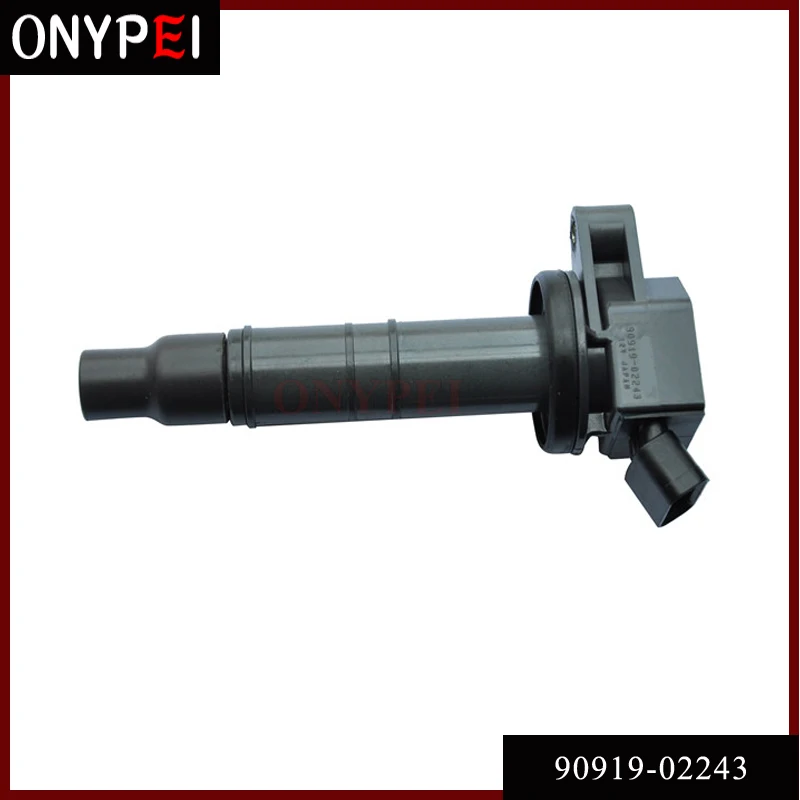 Оригинальная катушка зажигания 90919 02243 02244 для Toyota Camry Highlander RAV4 Solara 2.4L 9091902243 02243|coil