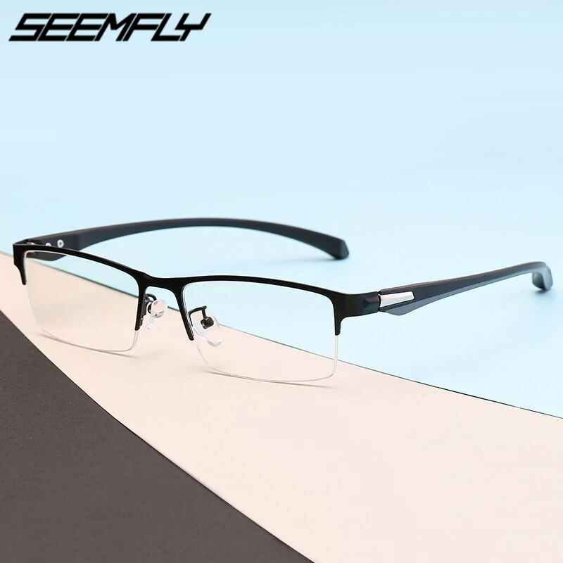 Seemfly очки для чтения для женщин и мужчин металлическая полуоправа пресбиопические очки женские мужские очки для дальнозоркости очки Oculos De Grau