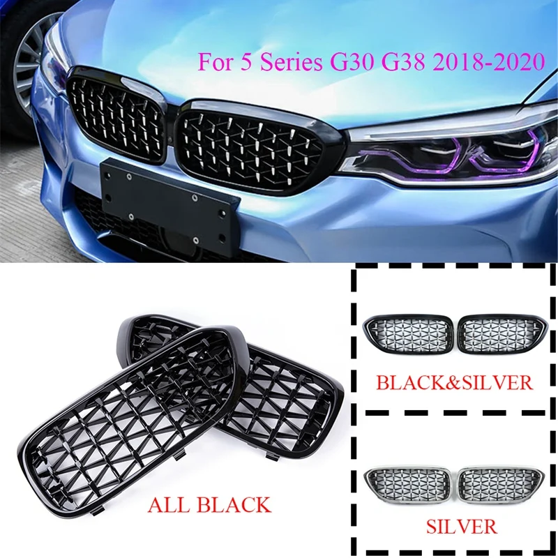 Алмазная решетка вентиляционного отверстия рамка отделка для-BMW G30 G38 2018-20 |