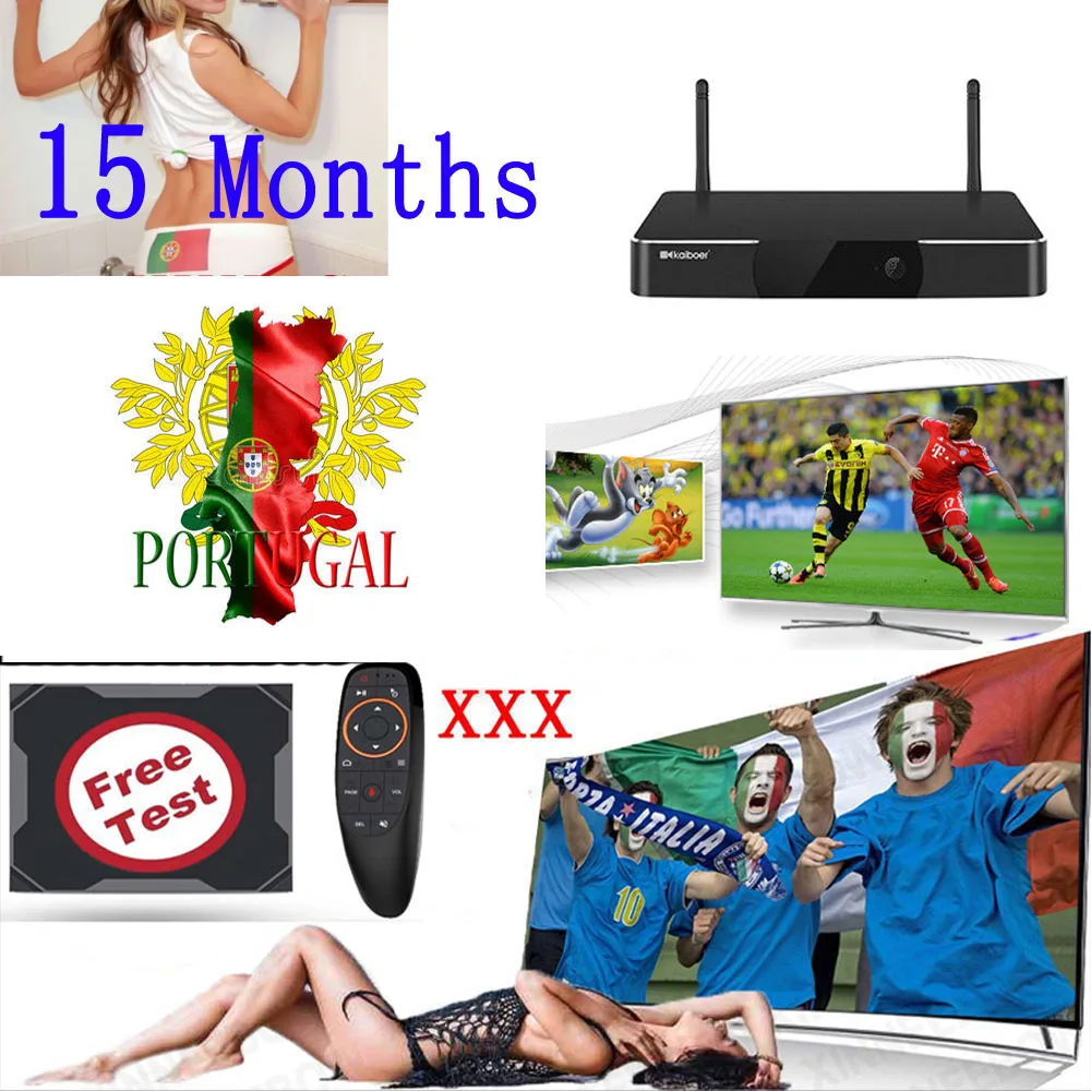 

Android TV box M3u 14 months 2&3devices With HD World Europe