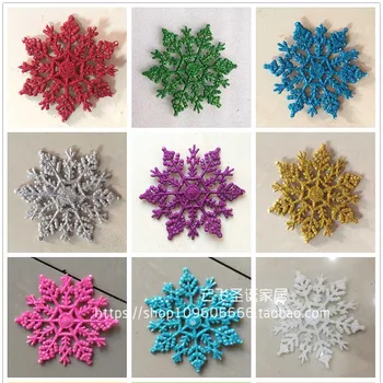 

Christmas snow window decoration Christmas hotel ornament string christmas snowflake