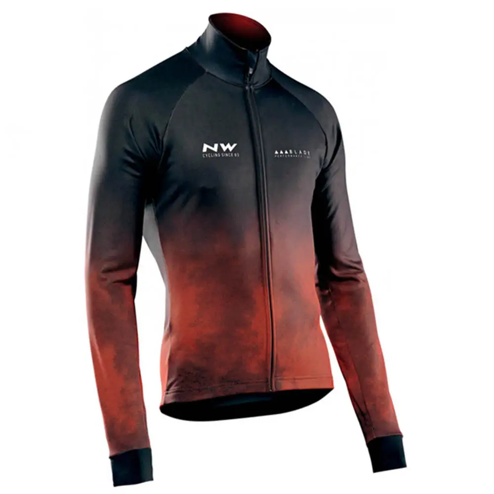 3 NW Pro Northwave мужской Велоспорт Джерси с длинным рукавом Осень велосипед MTB Дорожный велосипед Топы Одежда Майо Ropa Ciclismo - Цвет: 3