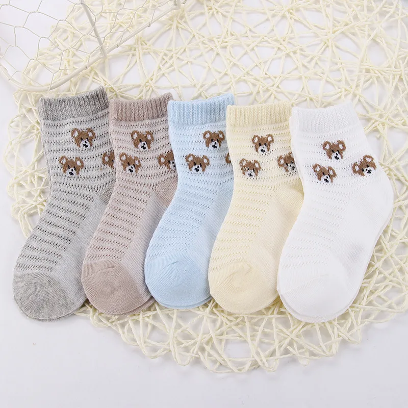 

Spring And Summer Autumn CHILDREN'S Socks Cartoon Thin Breathable Mesh Children's Socks BOY'S Socks Girls'socks Kids Socks Manuf