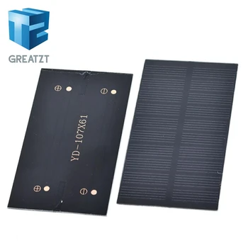 

smart electronics Solar Panel 1W 5V electronic DIY Small Solar Panel for Cellular Phone Charger Home Light Toy etc Solar Cell