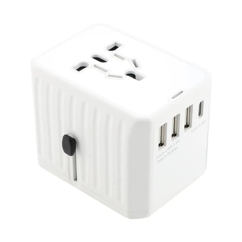 3 USB NTON power Универсальный адаптер для путешествий Международный адаптер питания с type C Все-в-одном по всему миру настенное зарядное устройство для Великобритании/ЕС/Австралии/Азии - Цвет: 3 USB