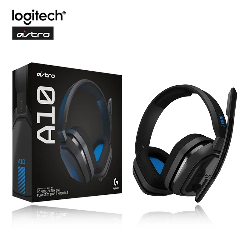 Logitech Astro A10 Wired Headphone With 