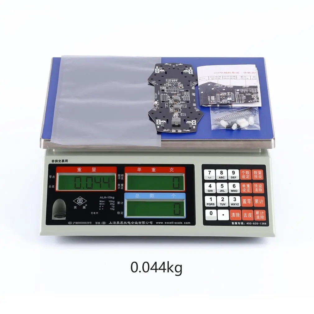 CC3D PDB PCB Power Distribution Board 5/12 BEC Buzzer LED With OSD Port For QAV250 Mini FPV Quadcopter Frame