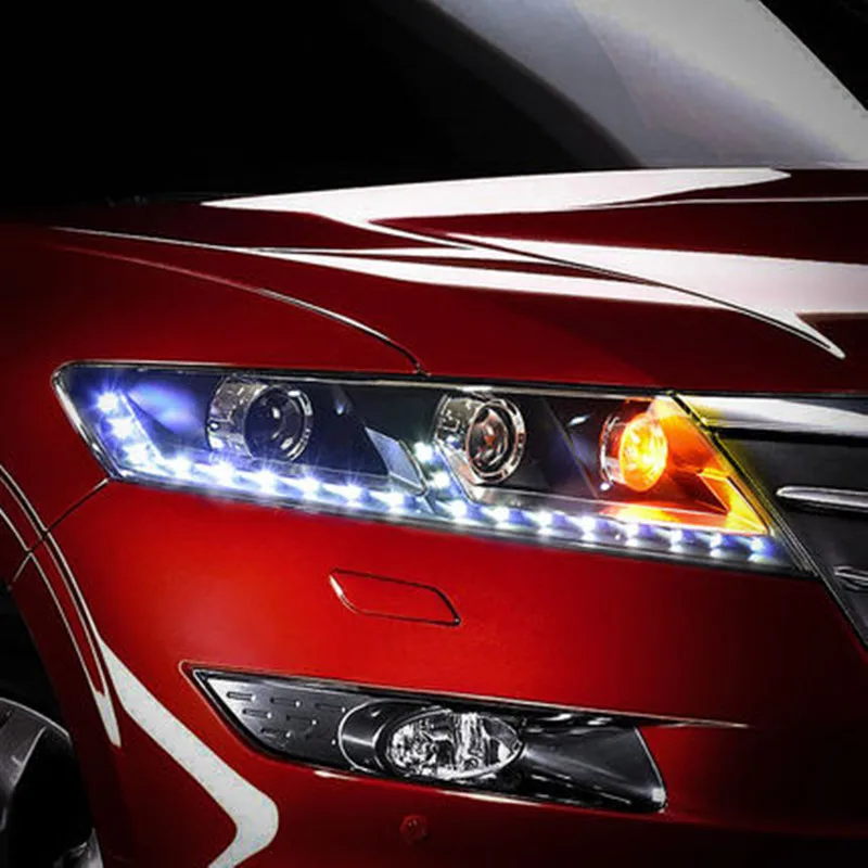 Передние фары VLAND для Honda Crosstour 2011 2012 DRL биксеноновые фары|Фара авто в сборе| |
