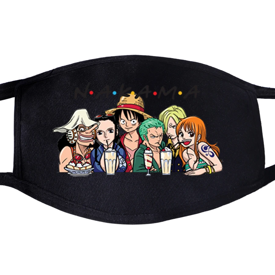Хипстерская маска Харадзюку из японского аниме One Piece The король пиратов для лица