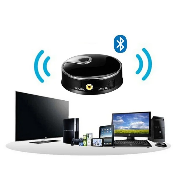 Горячая 3C-Bluetooth передатчик, TX12 цифровой музыкальный поток беспроводной аудио передатчик оптического волокна коаксиальный стерео адаптер Bluetooth