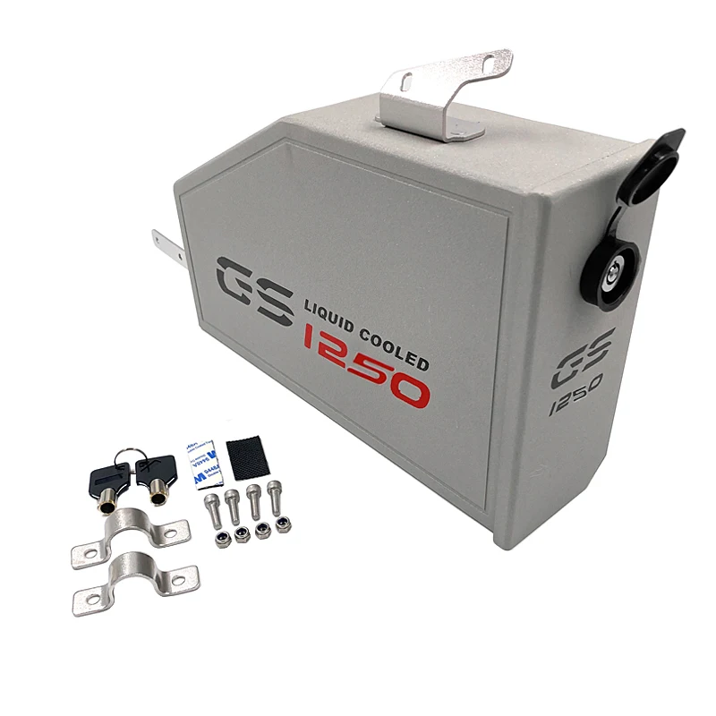 New Arrival! Tool Box For BMW R1250GS R1200GS LC ADV Adventure 2013-2020 Decorative Aluminum 5 Liters ToolBox Left Side Bracket (19)