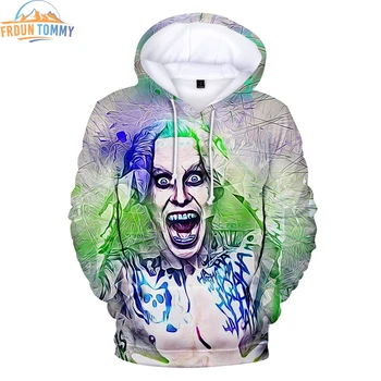 

New The Joker 3D printing Hoodies Casual Style Nwe Clothes Women/men Casual 3D Clothes Slim 2019 Hot Sale comfatable hooded