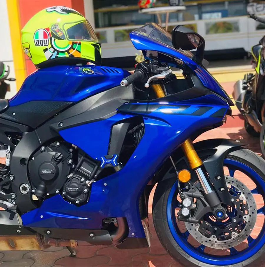 Пара зеркал для Yamaha YZF R1 с сигналами поворота оригинальные аксессуары АБС пластик нейлон двигатель мотоцикла Mirrorr